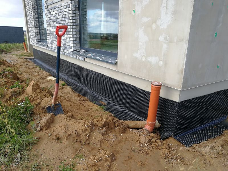 Exterior Drain Tile Installation